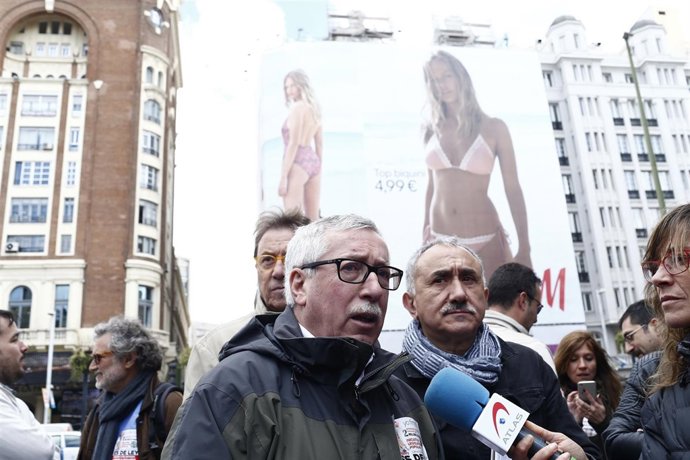  Ignacio Fernández Toxo y Pepe Álvarez