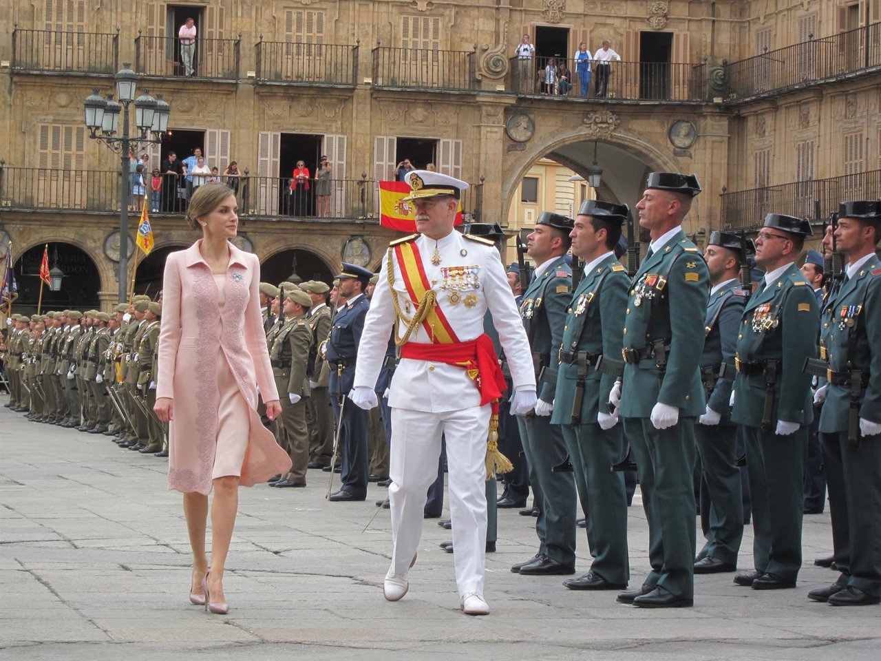La Reina Letizia en Salamanca