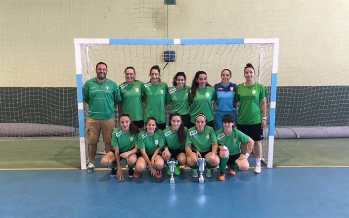 Ganadoras del Trofeo de fútbol sala de Diputación de Cáceres
