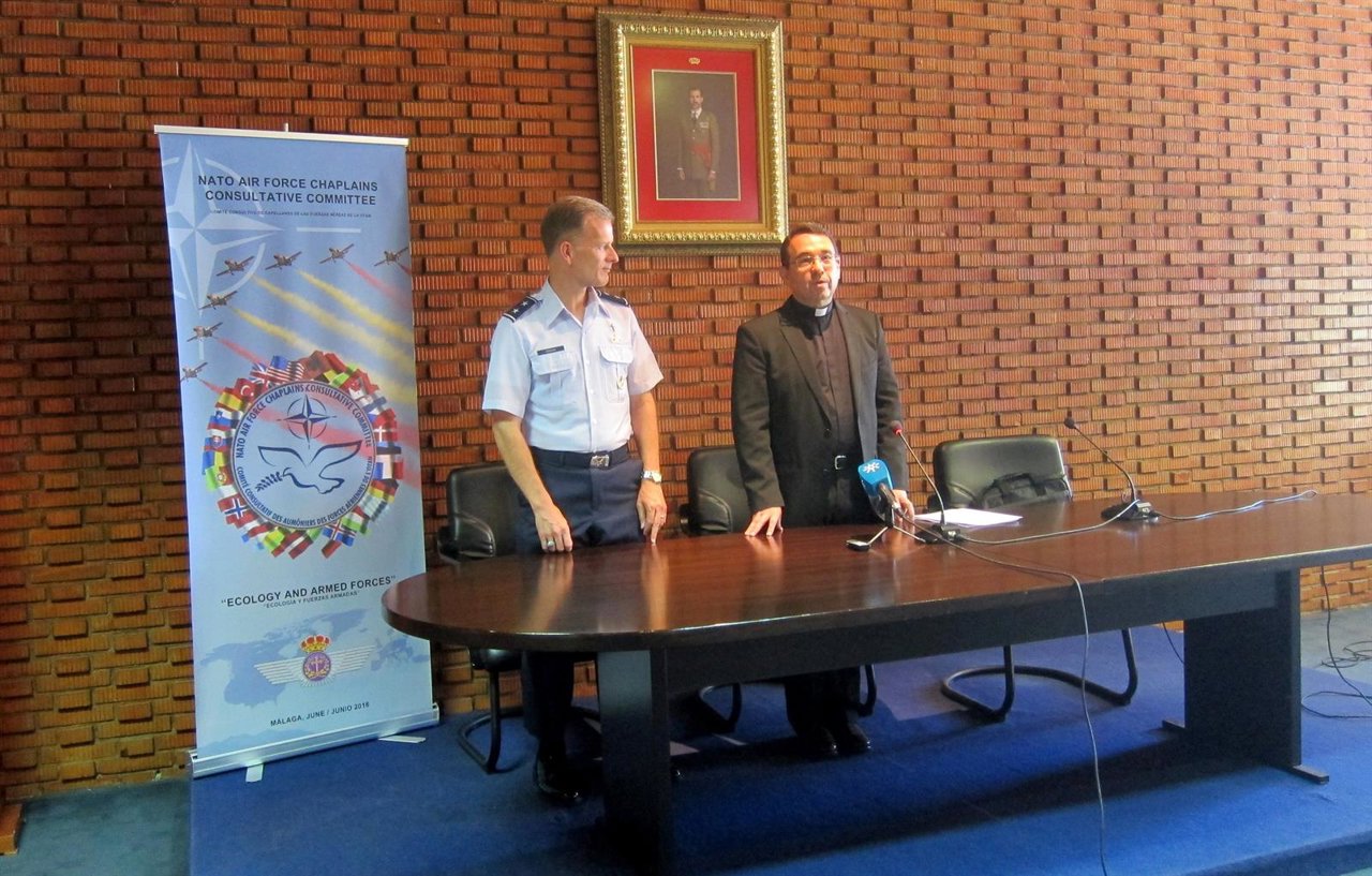 El vicario general del Arzobispado Castrense de España, Pablo Panadero,