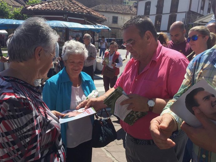 Miguel Angel González Vega, en Potes
