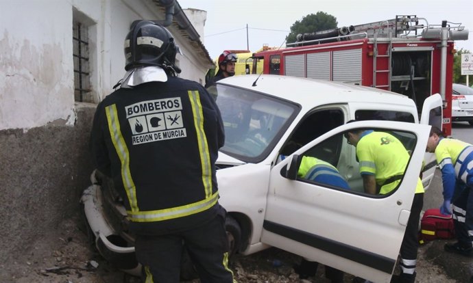 Accidente de tráfico en Cieza