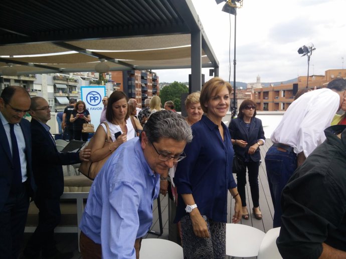 Enric Millo, Dolores de Cospedal (PP)