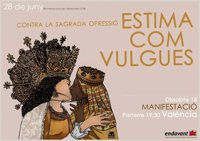 Lambda se desmarca del cartel de la 'Geperudeta' besando a la 'Moreneta'