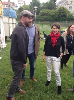 Yolanda Díaz, este domingo en la romería de Compostela Aberta