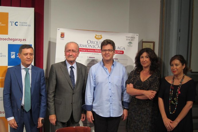 De izq. A dcha, Tamarit, De la Torre, Hernández Silva, Bautista y Del Corral