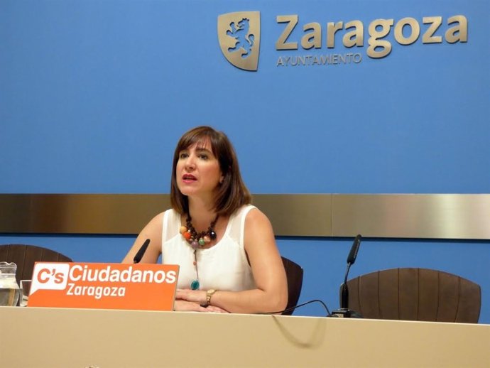 La portavoz de Ciudadanos, Sara Fernández