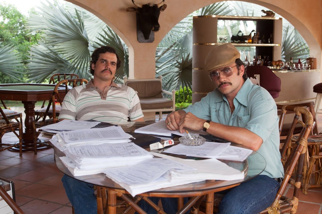 Wagner Moura y Juan Pablo Raba - Narcos