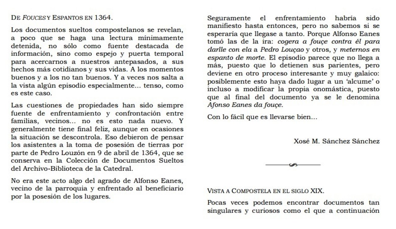 Publicación de la Catedral de Santiago