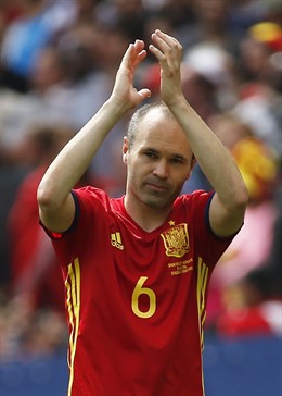 Andrés Iniesta selección española