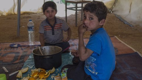 Niños iraquíes en Grecia, Change,org