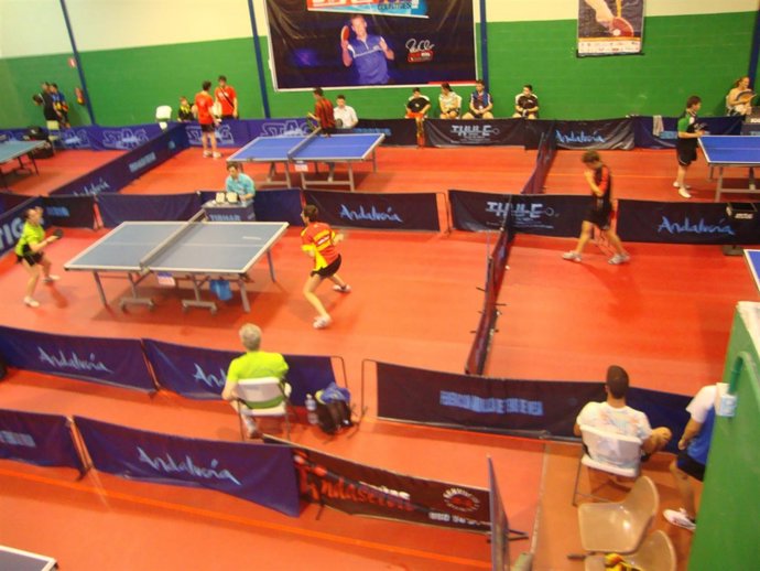 Los almerienses se han afianzado en el pódium del Top Andaluz de Tenis de Mesa.