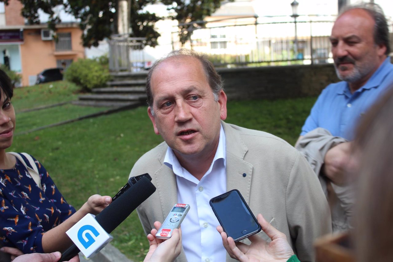 El candidato socialista a la Presidencia de la Xunta, Alberto Núñez Feijóo
