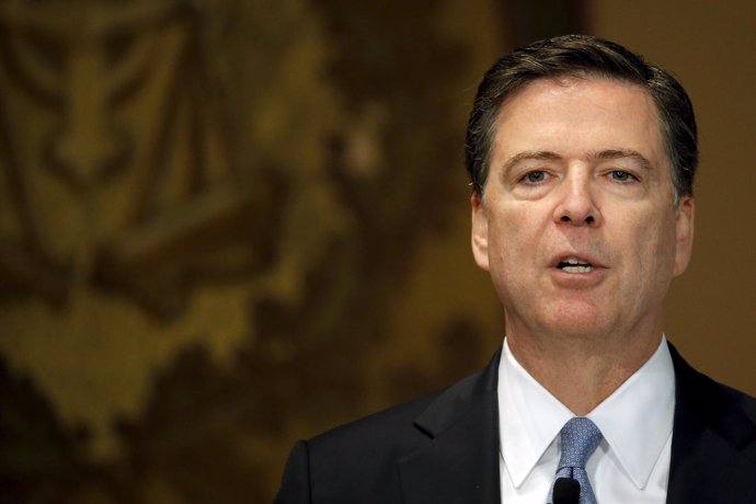 El director de la policía federal estadounidense, el FBI, James Comey