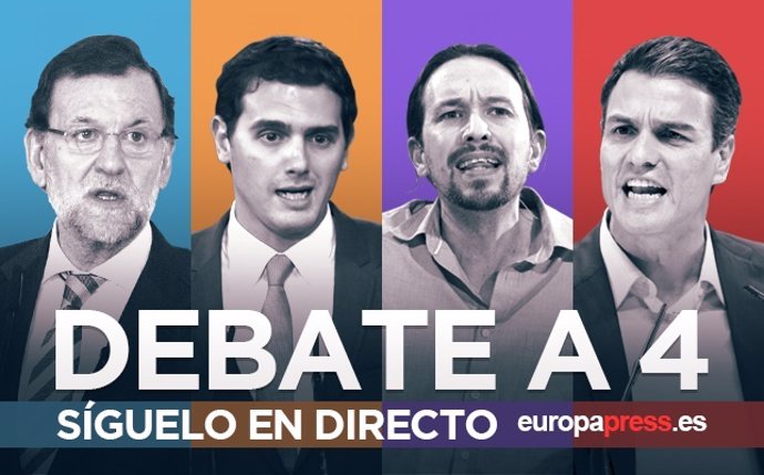 Debate a 4 | Elecciones generales 2016