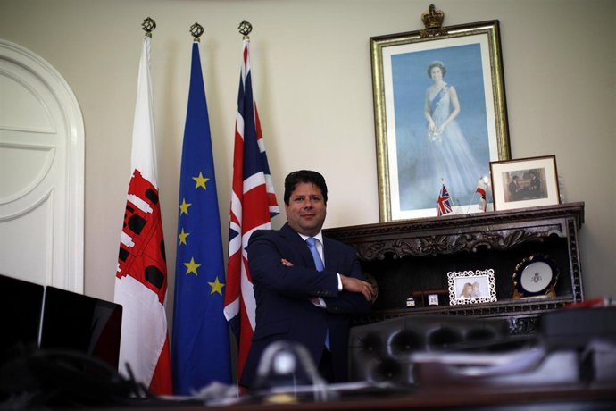 El ministro principal de Gibraltar, Fabian Picardo
