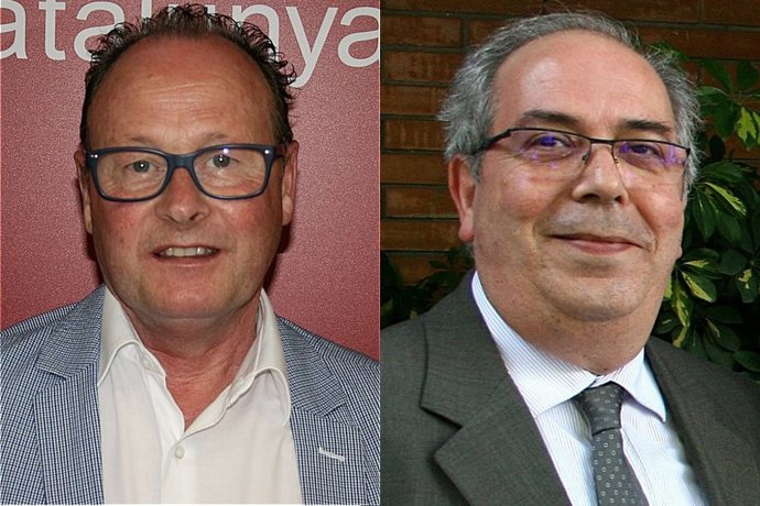Jordi Cruz (izquierda) y Jaume Mestre (derecha), candidatos de MC