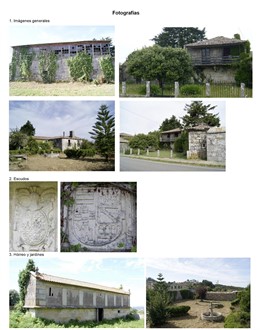 Conjunto del Pazo de Quintáns o Pazo do Casal, en Noalla-Sanxenxo