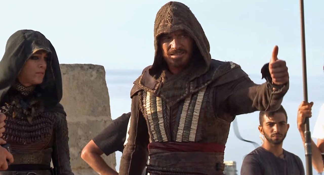 Michael Fassbender en  Assassin's Creed