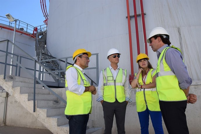 Miguel Ángel Heredia visita la empresa ODT