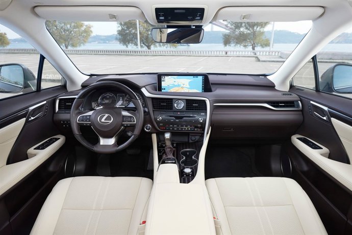 Interior del Lexus RX 450h