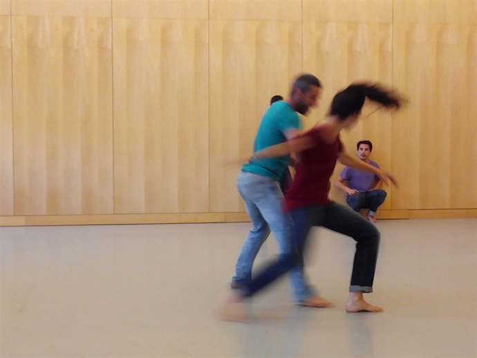 Pieza de danza 'Tábula rasa' de Tejido Conectivo (Miguel Ángel Punzano)