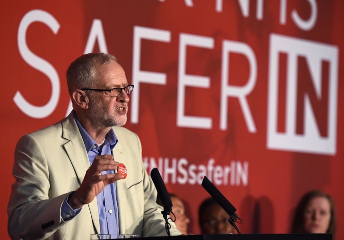 Jeremy Corbyn, líder laborista