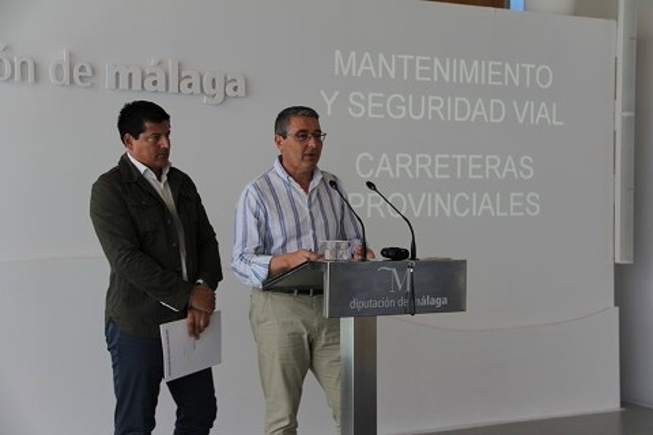 Francisco Salado y Francisco Oblaré en rueda de prensa