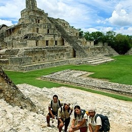 Expedicionarios de la Ruta BBVA 2010, en Yucatán