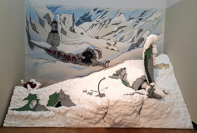 El MHC sigue las pistas del libro 'Tintín en el Tíbet' en una exposición