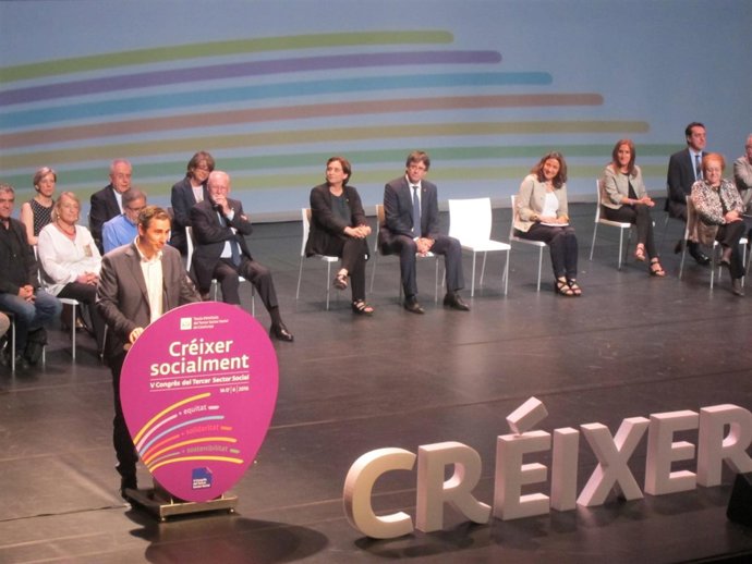 Inauguración del V Congreso de la Taula del Tercer Sector Social