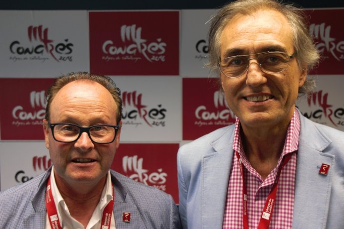 Jordi Cruz y Josep Maria Puig, presidente y secretario general de MC