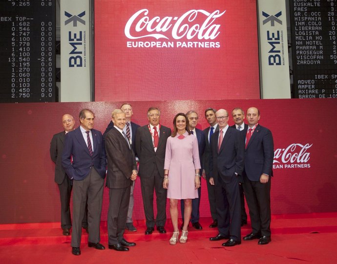 Coca-Colsa European Partners debuta en la Bolsa de Madrid