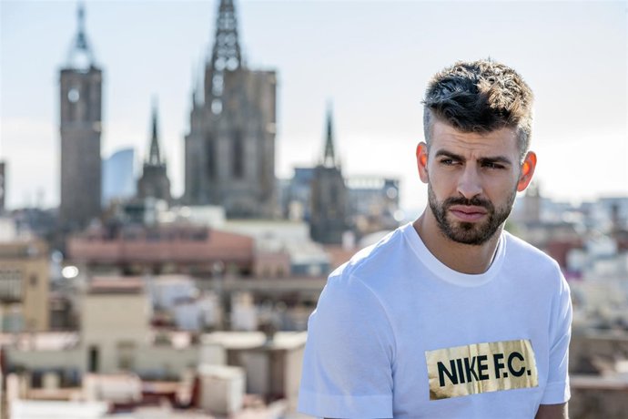Gerard Piqué en una campaña de Nike 