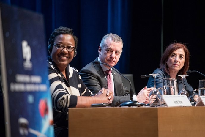 Urkullu y Uriarte en congreso de FP