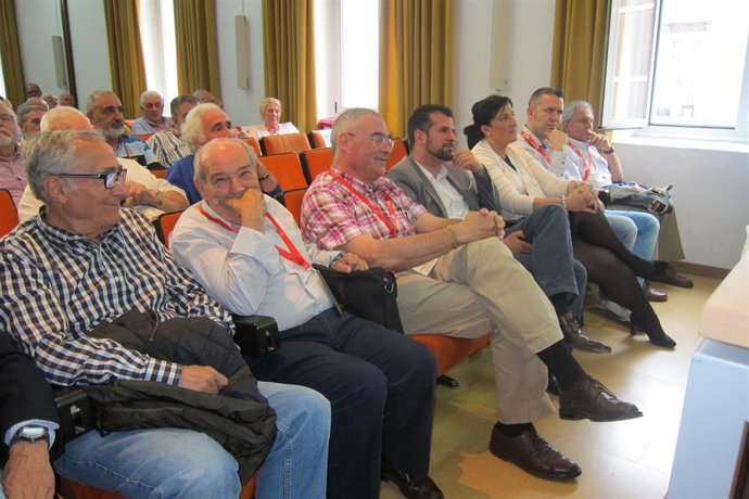 Tudanca en el  VI Congreso de la Unión de Jubilados y Pensionistas