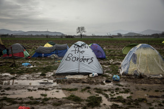 campo de Idomeni olmo calvo médicos del mundo2