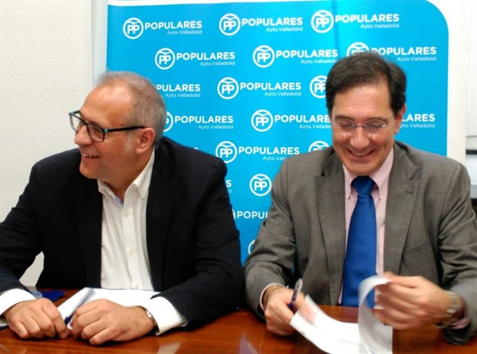 José Antonio Martínez Bermejo y Jesús Enríquez, ediles del PP. 