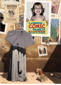 Cartel de las Jornadas de Cómic 