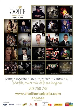 Cartel Starlite Marbella