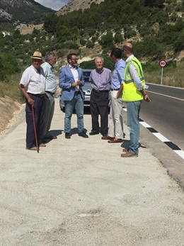 Visita al camino viejo de Jabalcuz