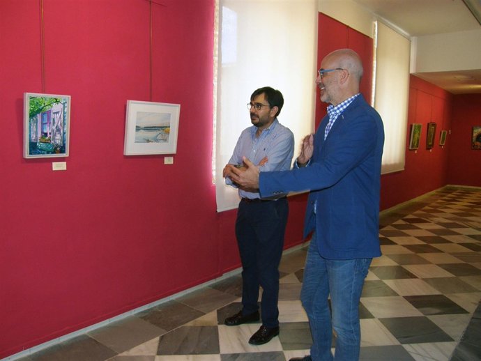 Exposición de la Asociación de Pintores con la Boca y con el Pie.