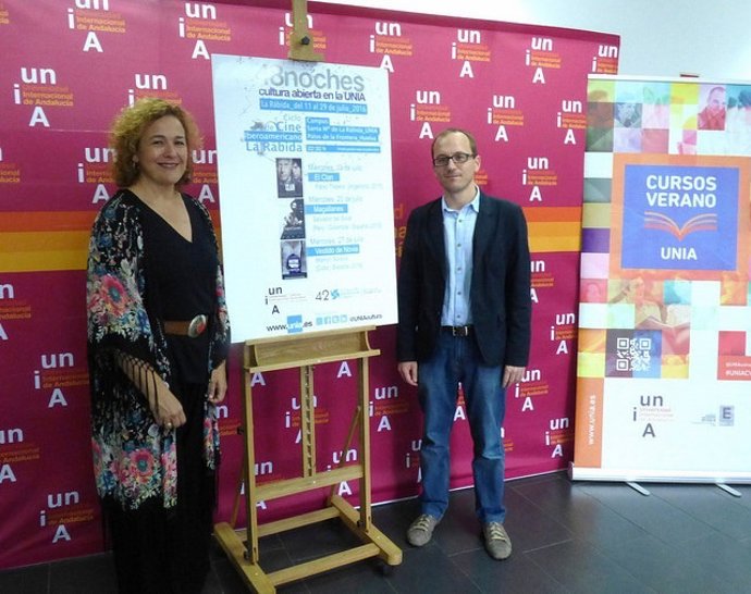 Manuel H. Martín y Yolanda Pelayo cursos de la UNIA