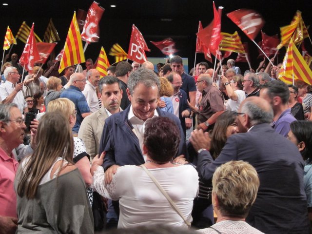 El expresidente José Luis Rodríguez Zapatero, PSOE