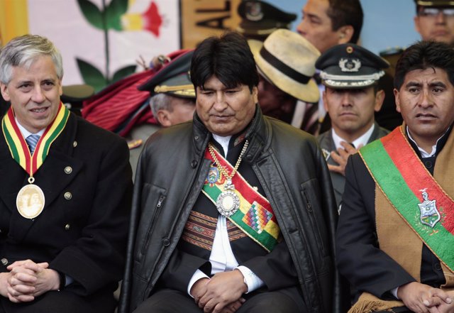 Evo Morales, César Cocarico