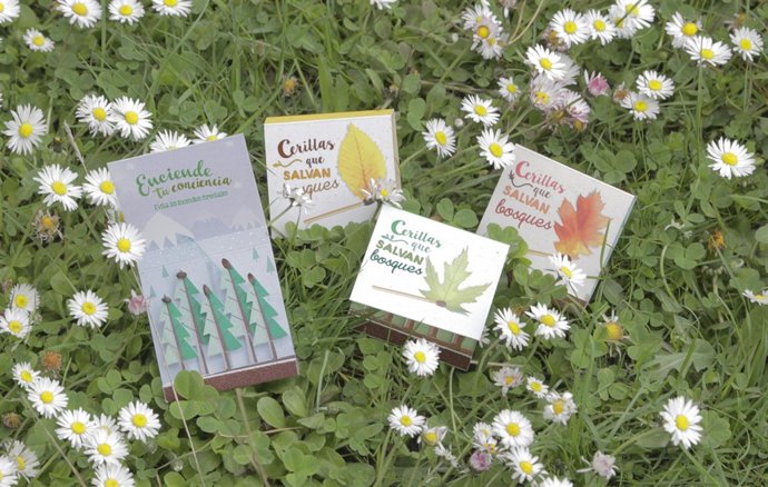 Cerillas que salvan bosques