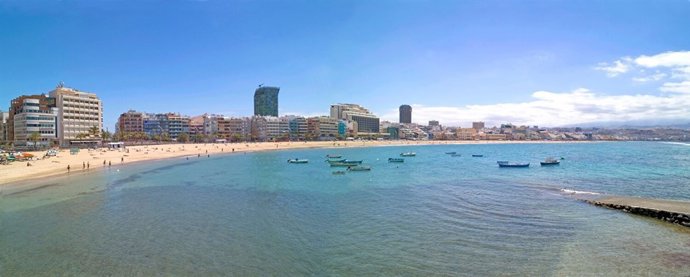 Playa de Las Canteras de Las Palmas de Gran Canaria