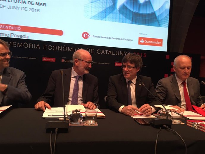 Domènec Espadalé (Consell de Cambres), pte.Carles Puigdemont