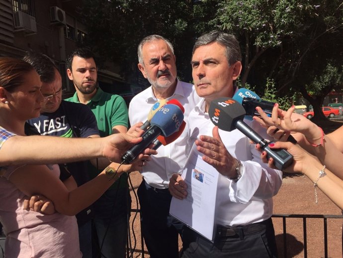 Pedro Saura y González Tovar en un canutazo