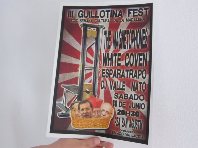 Cartel del Guillotina Fest